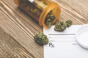 A stock photo of some Medical Marijuana Buds.